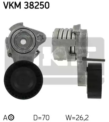 Ролик SKF VKM 38250